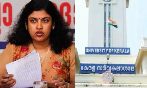 Chintha Jerome,PhD dissertation,Kerala University,Chintha Jerome’s doctorate,Kerala Governor Arif Mohammed khan,State Youth Commission,