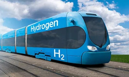 first hydrogen train india