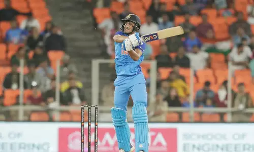 ശുഭ്മാൻ ഗില്ലിന് സെഞ്ച്വറി: മൂന്നാം ടി20യിൽ ഇന്ത്യക്ക് മികച്ച സ്‌കോർ
