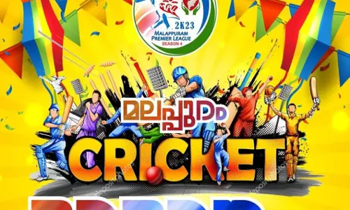 മലപ്പുറം പ്രീമിയർ ലീഗ് ക്രിക്കറ്റ് മാർച്ച്‌ 9.10 തിയ്യതികളിലായി ദമ്മാം ഗൂക്കാ ക്രിക്കറ്റ് സ്റ്റേഡിയത്തിൽ