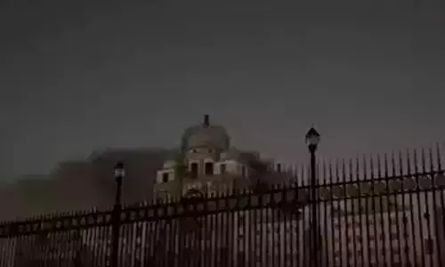 telangana new secretariat building,fire breaks out at telangana new secretariat building,telangana new secretariat building fire accident , Fire, new secretariat building , Telangana, short circute, telangana new secretariat building,fire breaks out at telangana new secretariat building,telangana new secretariat building fire accident , Fire, new secretariat building , Telangana, short circute,