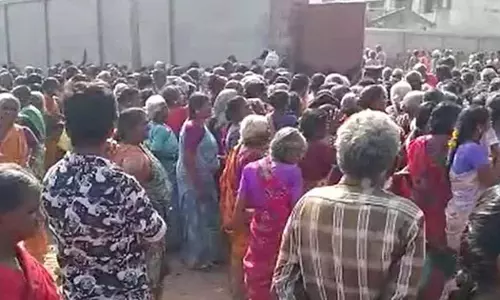Stampede During Saree Distribution Tamilnadu