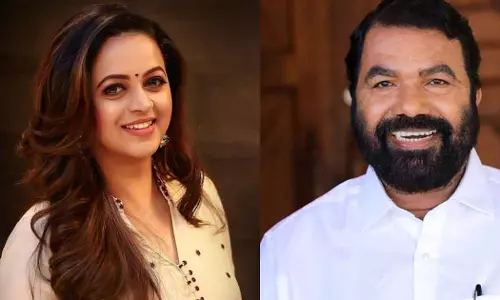 minister v sivankutty wishes bhavana
