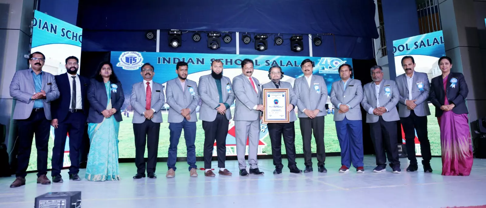 ഇന്ത്യൻ സ്‌കൂൾ സലാല നാൽപതാം   വാർഷികം ആഘോഷിച്ചു