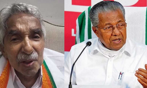 Pinarayi Vijayan- Oommen Chandy Pinarayi Vijayan- Oommen Chandy