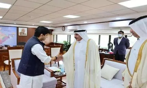 ഖത്തർ ഗതാഗത മന്ത്രി ഇന്ത്യയില്‍ സന്ദര്‍ശനം നടത്തുന്നു