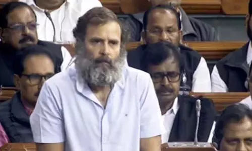 rahul gandhi about adani and narendra modi at parliament