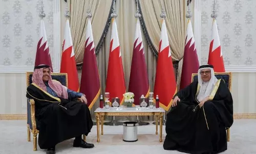 ഉഭയകക്ഷി ബന്ധം മെച്ചപ്പെടുത്താനായി   ബഹ്‌റൈനും ഖത്തറും തമ്മിൽ ധാരണ