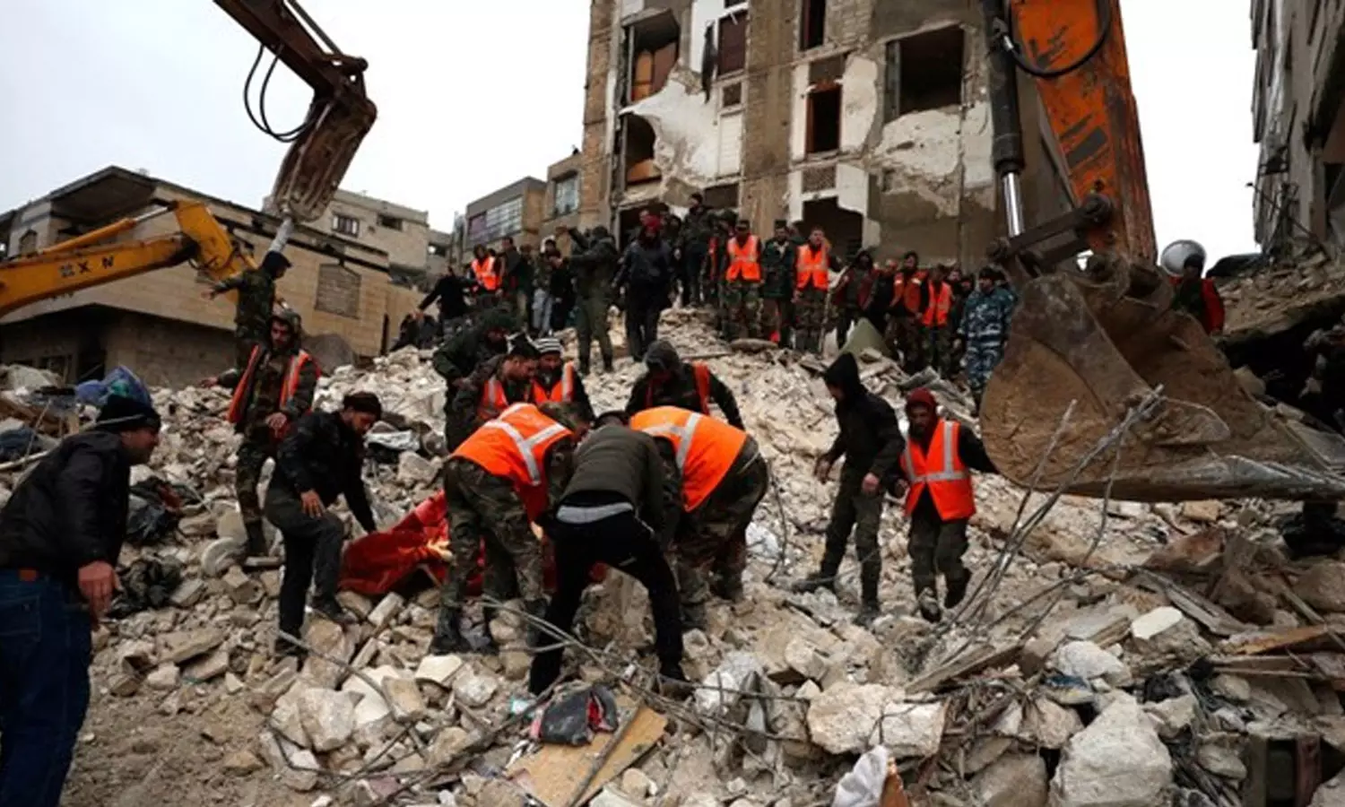 സഹായം എത്തിക്കാനാവുന്നില്ല; സിറിയയ്ക്കെതിരായ ഉപരോധം പിൻവലിക്കാൻ സമ്മർദം സഹായം എത്തിക്കാനാവുന്നില്ല; സിറിയയ്ക്കെതിരായ ഉപരോധം പിൻവലിക്കാൻ സമ്മർദം