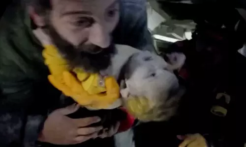 babyrescue, Turkeyearthquake