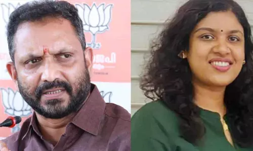 dyfi demands apology from k surendran for his statement against chintha jerome