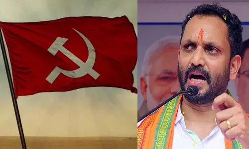 That there is a corruption of crores in the Brahmapuram waste plant and the fire was no accident: BJP State President K. Surendran