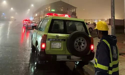 സൗദിയിൽ വെള്ളിയാഴ്ച വരെ കാലാവസ്ഥയിൽ മാറ്റം; കാറ്റിനും മഴയ്ക്കും സാധ്യത