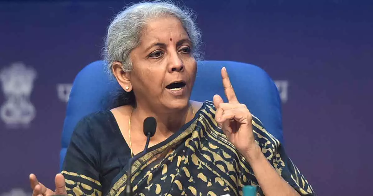 Finance Minister Nirmala Sitharaman against kerala govt