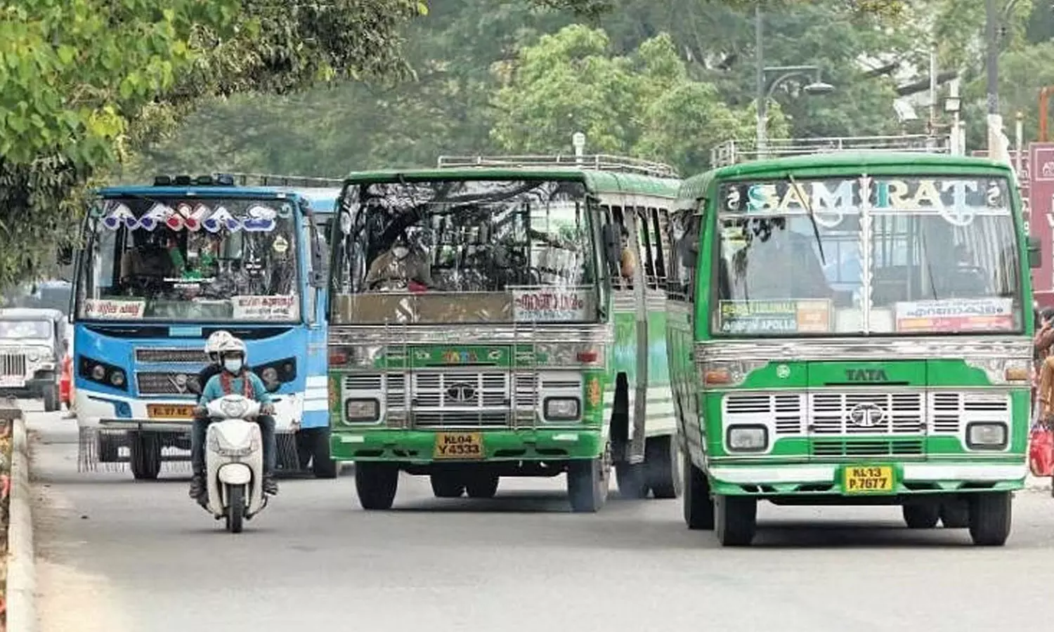 case against  64 buses, violate law, breaking news malayalam