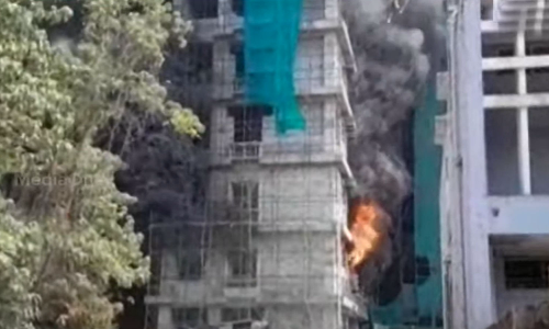 കോട്ടയം മെഡിക്കൽ കോളജിൽ വൻ തീപിടിത്തം