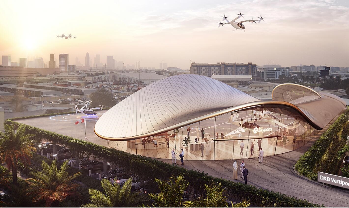 ദുബൈയുടെ ആകാശത്ത് പറക്കും   കാറുകൾ സജീവമാകുന്നു