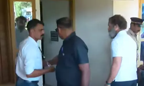 Rahul Gandhi visited,  house of Thomas , tiger attack, breaking news malayalam