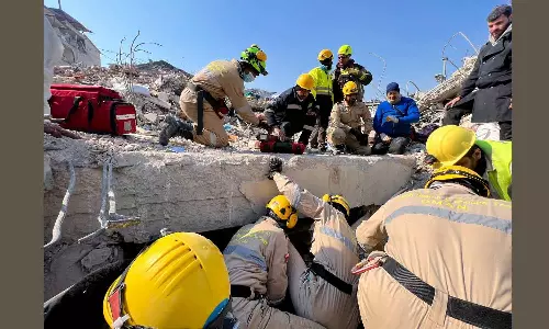 തുർക്കി ഭൂകമ്പം: ഏഴ് ദിവസത്തിന് ശേഷം യുവതിയെ ഒമാൻ റെസ്‌ക്യൂ ടീം രക്ഷിച്ചു