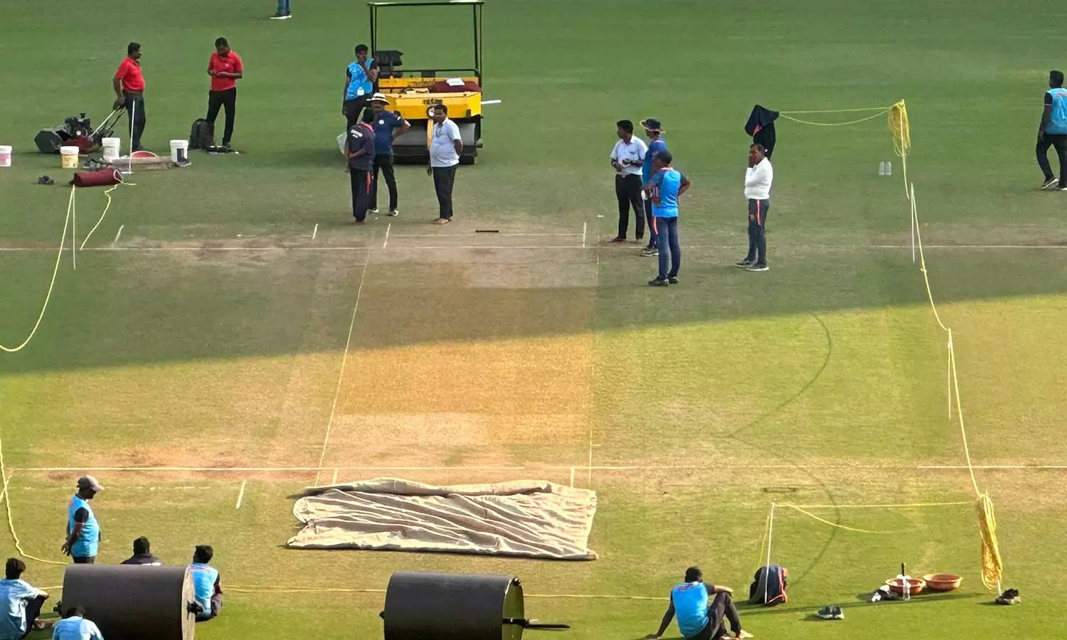 Nagpurpitchwatered, Nagpurpitchcontroversy, BorderGavaskarTrophy2023 Nagpurpitchwatered, Nagpurpitchcontroversy, BorderGavaskarTrophy2023