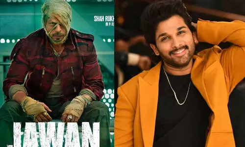 Allu Arjun,Shah Rukh Khan, Jawan,jawan 2023,,jawan action film,jawan movie trailer,jawan srk teaser,jawan title announcement,pushpa