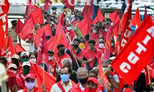 KSRTC target system, AITUC,  transport minister, information,