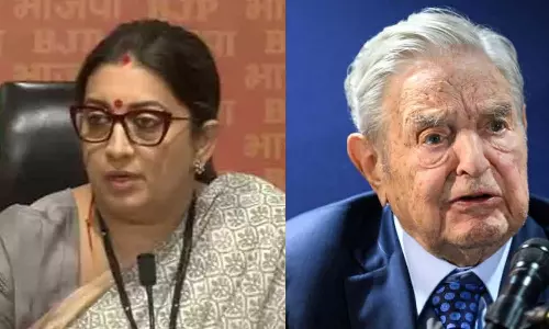 American billionaire George Soros,George Soros,Controversial US billionaire Soros speech, Smriti Irani on American billionaire George Soros ,adani case,