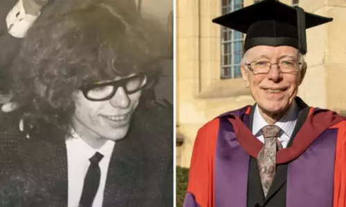Dr Nick Axten,MA in Philosophy, Man completes PhD after 50 years,Ph.D. studies