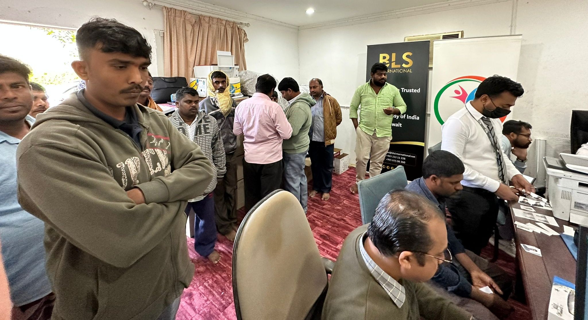 ഇന്ത്യൻ എംബസ്സിയുടെ കോൺസുലർ ക്യാമ്പ്   നിരവധിപേർ ഉപയോഗപ്പെടുത്തി