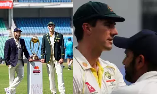 Rohit Sharma- Pat Cummins- INDvs Aus