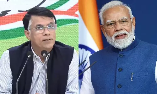 Congress Leader Pawan Khera calls PM as Narendra Gautam Das Modi