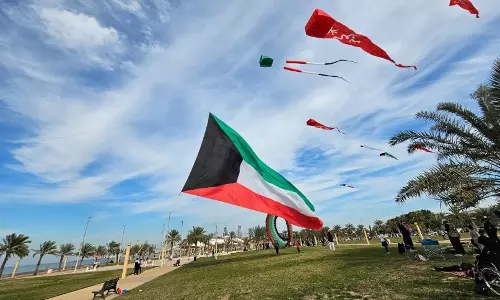 Kuwait, National Day , Celebration, Kite flying, Shuwaikh Beach