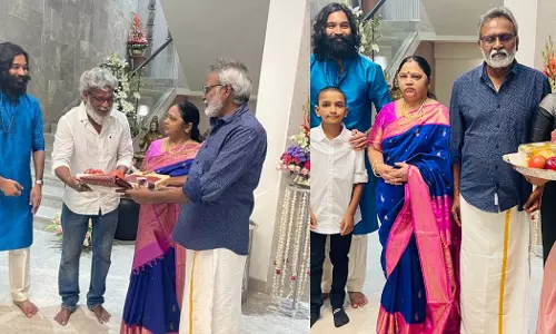 actor Dhanush,Dhanush housewarming ceremony,Dhanush new home in Chennai,tamil cinema,Dhanush,vaathi movie,vaathi ,പുതിയ വീട്ടിലേക്ക് താമസം മാറി ധനുഷ്,മാതാപിതാക്കള്‍ക്ക് പുതിയ വീട് സമ്മാനിച്ച് ധനുഷ്.