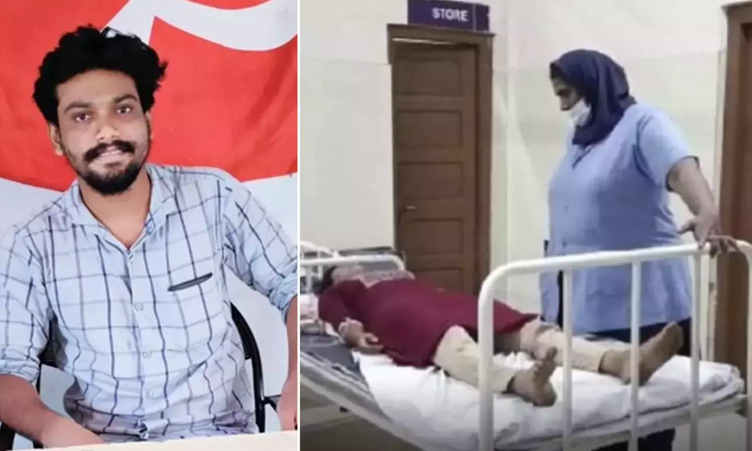 just an accident,  DYFI,attack ,SFI leader, Chinnu