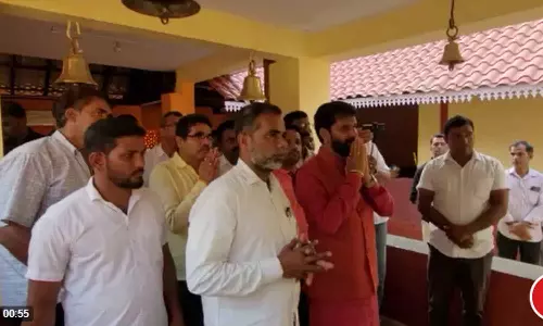 CT Ravi temple visit, BJP Karnataka
