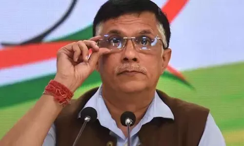 congress protest against pawan khera arrest