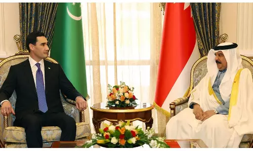 Turkmenistan Presidents Bahrain visit
