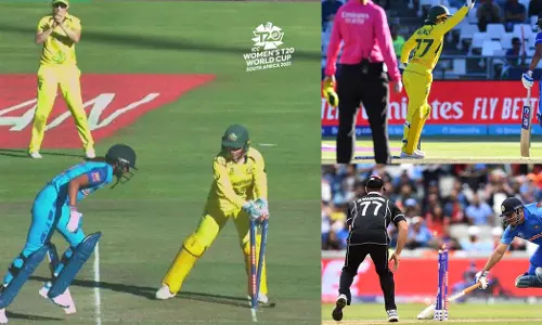 Dhoni, Harmanpreet Kaur Runout