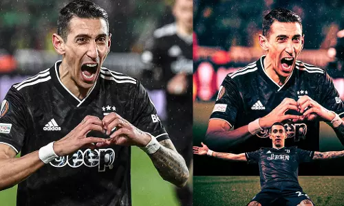 Angel Di Maria scored a hat-trick against Nantes and Juventus won Angel Di Maria scored a hat-trick against Nantes and Juventus won