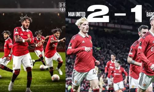 യൂറോപ്പയിൽ ബാഴ്‌സയെ പുറത്താക്കിയത് ബ്രസീലിയൻസ്; യുനൈറ്റഡിന്റെ വിജയം 15 വർഷത്തിന് ശേഷം