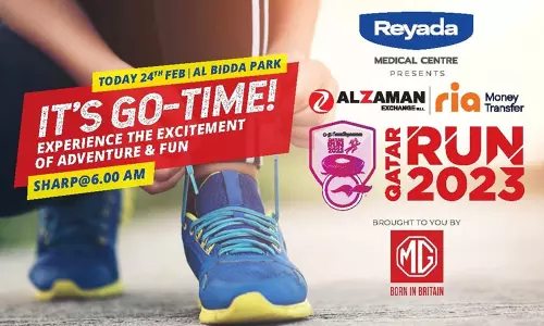 Gulf madhyamam, Qatar Run,