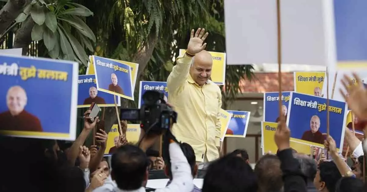 AAP is the only party PM Modi is scared of says manish sisodia AAP is the only party PM Modi is scared of says manish sisodia