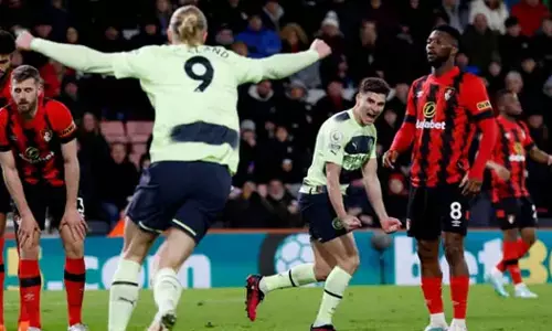 english premier league manchester city defeated bournemouth