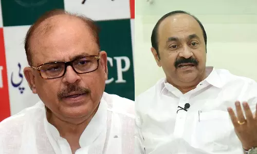VD Satheesan did not attend, meeting called by Tariq Anwar,  resolve the dispute, meetting cancelled, breaking news malayalam,