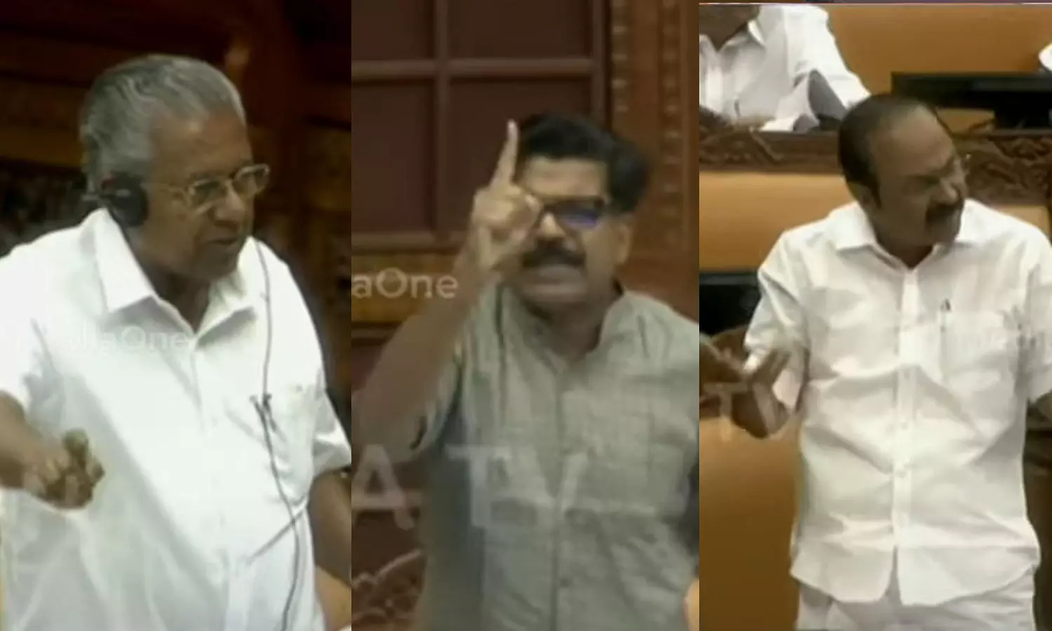 ലൈഫ് മിഷൻ കോഴ; സഭയിൽ ഭരണ-പ്രതിപക്ഷ ബഹളം, സഭാ നടപടികൾ തടസപ്പെട്ടു