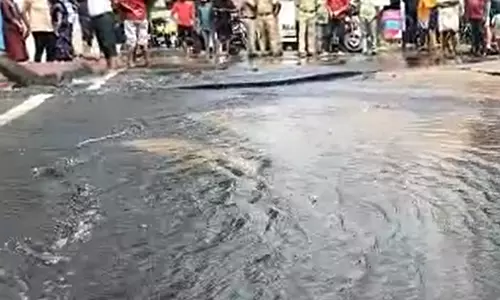 Pipeline burst