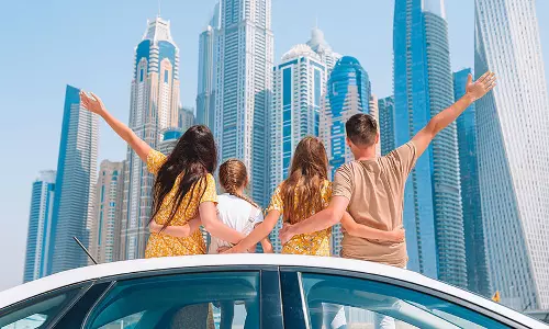 Monthly income for sponsor relatives in UAE
