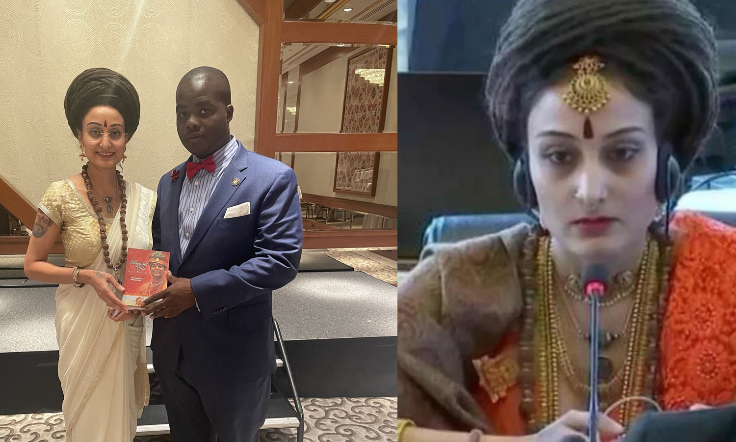 ആരാണ് വിജയപ്രയ നിത്യാനന്ദ?; യു.എന്‍ യോഗത്തിനെത്തിയ സന്യാസിനി പ്രതിനിധിയെ തിരഞ്ഞ് സോഷ്യല്‍ മീഡിയ