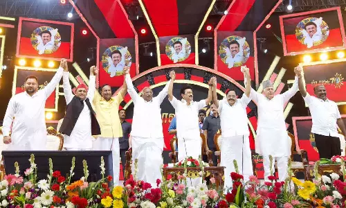 MK Stalin birthday opposition leaders