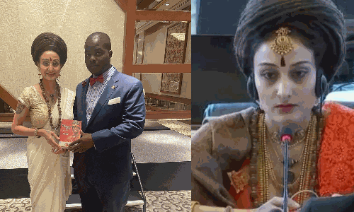 ആരാണ് വിജയപ്രയ നിത്യാനന്ദ?; യു.എന്‍ യോഗത്തിനെത്തിയ സന്യാസിനി പ്രതിനിധിയെ തിരഞ്ഞ് സോഷ്യല്‍ മീഡിയ